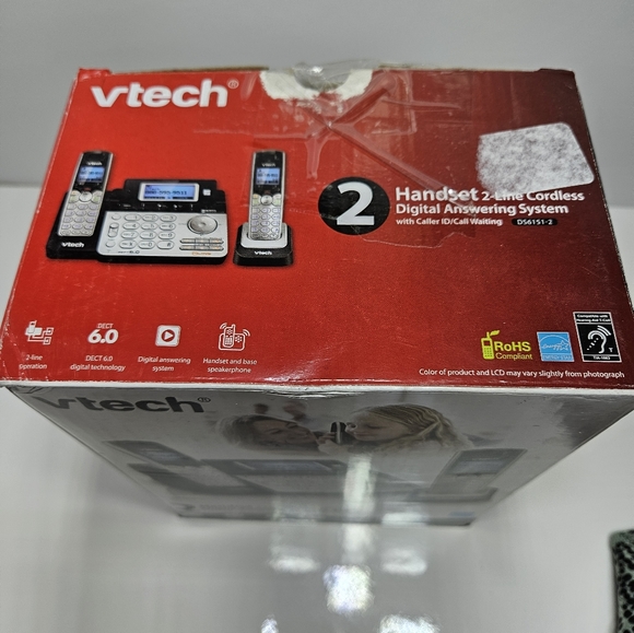 COPY - VTech 2 Handset/ 2Line Cordless Phone System and Digital Answering Machi… - Picture 4 of 4